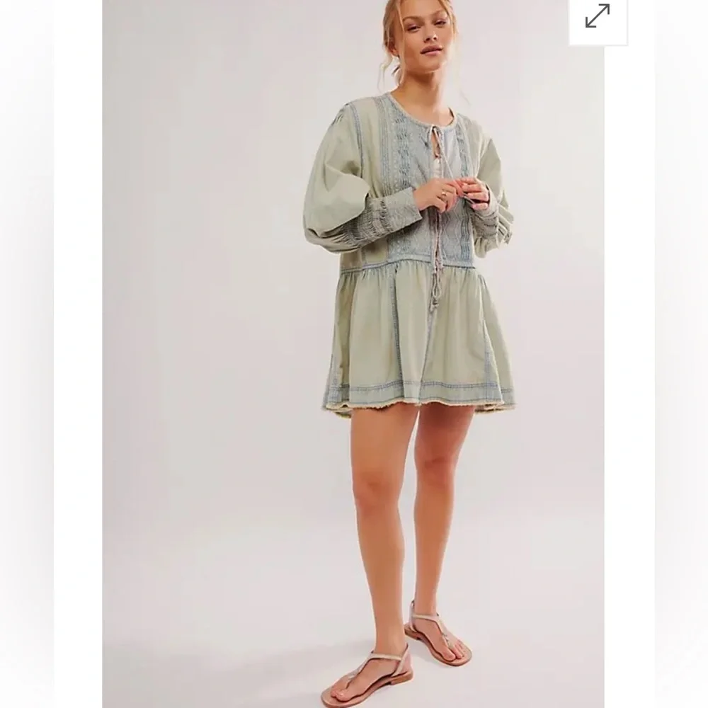 Free people jeans jacket - Picture 1 of 8